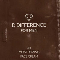 D´DIFFERENCE FOR MEN 4D Moisturizing Face Cream sample