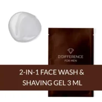 D´DIFFERENCE FOR MEN 2-in-1 Face Wash and Shaving Gel NÄIDIS